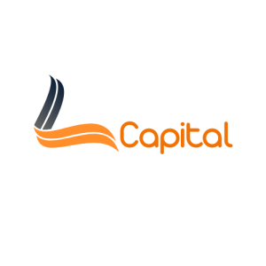 Navy Blue Minimalist Text Logo